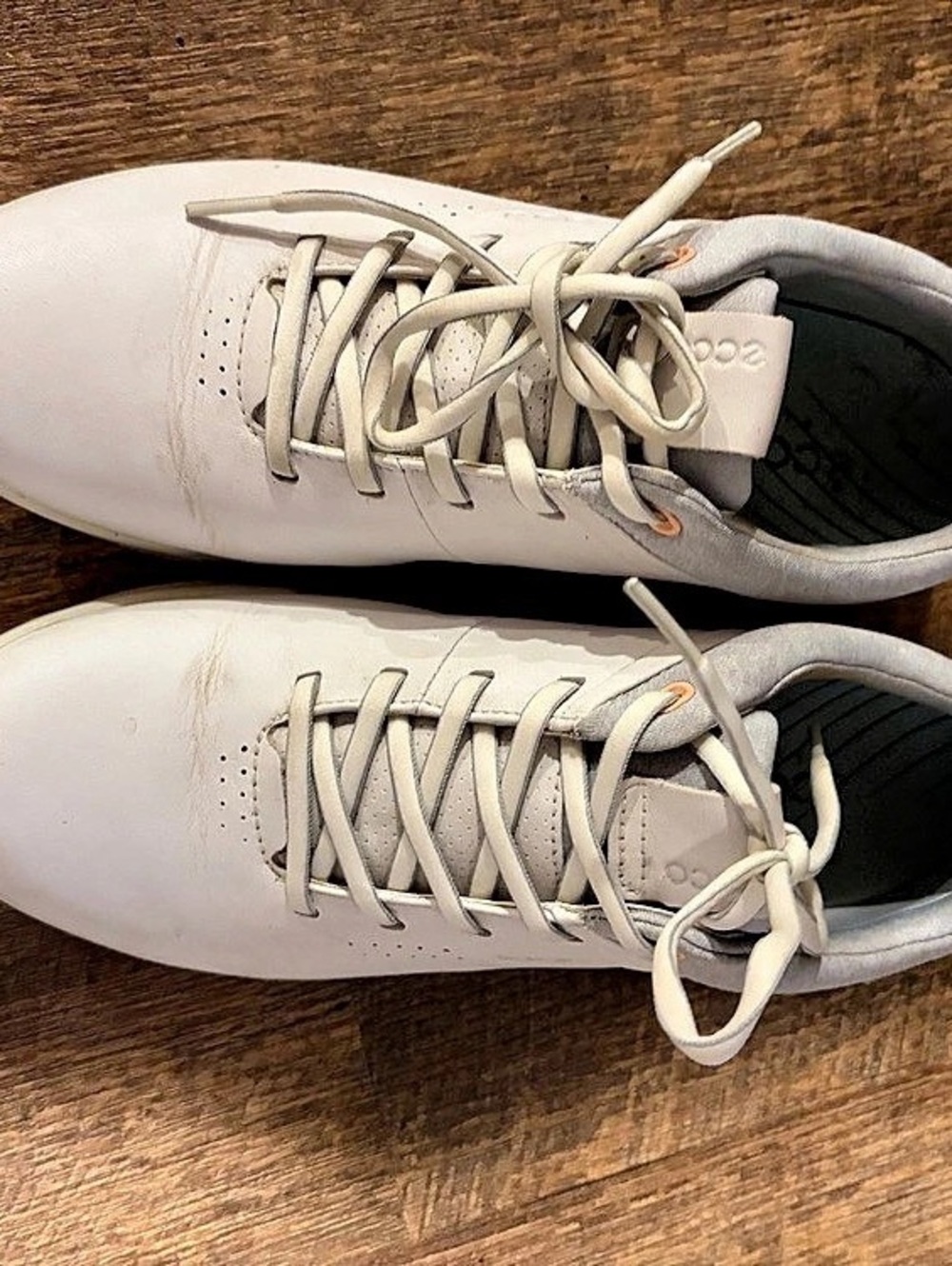 ECCO Women's Golf LT1 Sneakers White & Green EU 39 / US 8-8.5
